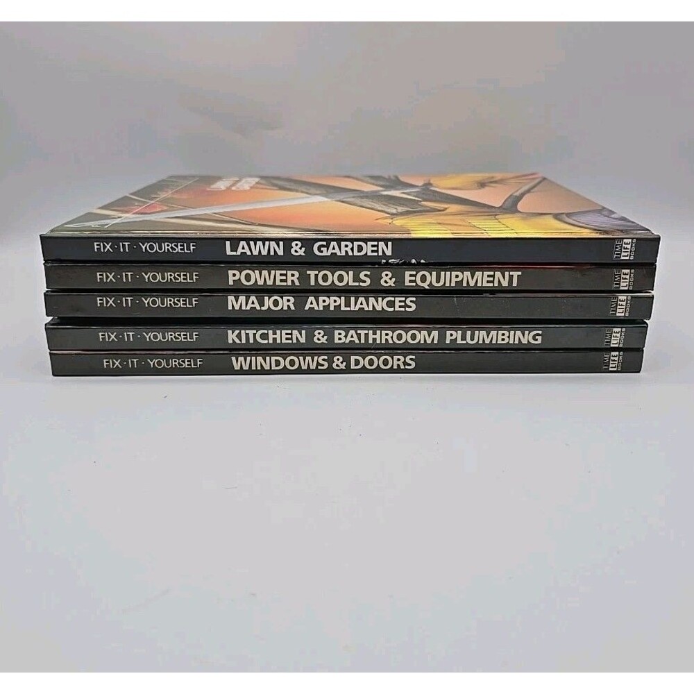 Fix It Yourself Time Life Books Set of 5 Books